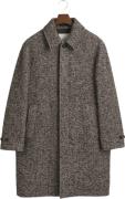 Gant Wool CAR Coat Mand Deep Brown Frakker Str L - hos Magasin