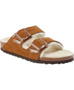 Birkenstock Arizona VL Sheepskin Kvinde Orange Flade Sandaler Str 40 -...