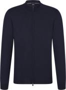 BOSS Balonso Mand Dark Blue Cardigans Str S - Uld hos Magasin