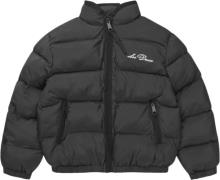 Les Deux Newport Padded Jacket Kids Str 134/140 - Black Vinterjakker h...