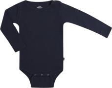 Mads Nørgaard - Copenhagen Soft Solid Rib Body Str 2 år - Blå Langærme...