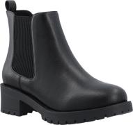 Bianco Biapearl Chelsea Boot Faux Leather Kvinde Black Chelsea Boots S...