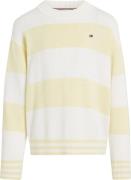 Tommy Hilfiger Utility Colorblock CN Sweater Str 5 år / 110 cm - Lemon...