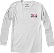 Vans Summer Camp LS Mand White Langærmede T-shirts Str L - Bomuld hos ...