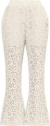 Selected Femme Slfkarola HW Flared Lace Pant B Kvinde Sandshell Flare ...