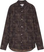 NN07 Freddy 5177 Mand Navy Multi Overshirts Str L - hos Magasin