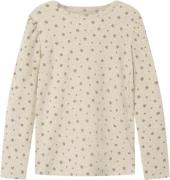 Name It Nmfnoella LS Slim TOP Str 92 - Peyote Melange Toppe Bomuld hos...