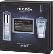 Filorga Coffret Hydra Julegaveæske 30 ml + 15 ml + 1 stk. - Hudpleje h...