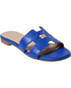 Shoe Biz Claire Kvinde Cobalt Blue Flade Sandaler Str 40 - hos Magasin