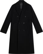 J. Lindeberg Willy Wool Coat Mand Sort Frakker Str 54 - hos Magasin