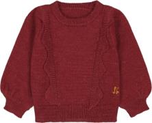 Soft Gallery Sgbmegan Knit Pullover Str 12m Piger - Tibetan Red Strik ...