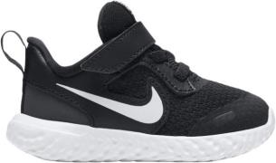 Nike Revolution 5 Sneakers Sort Sneakers Str 17 - Læder hos Magasin