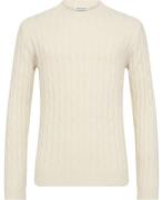 Manifattura Knitwear Mand Creme Sweaters Str L - Cashmere hos Magasin