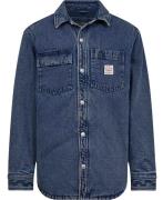 Levi's Telegraph Overshirt GET Involv Mand Blå Overshirts Str L - hos ...