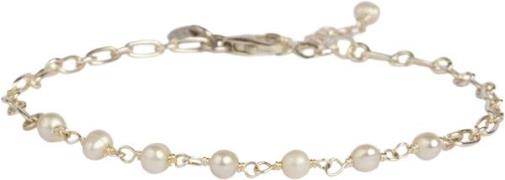 BeChristensen Daisy Pearl Bracelet Silver One Size - Perlearmbånd hos ...