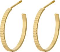 Pernille Corydon Jewellery Reflection Hoops Size 20 mm - Creoler hos M...