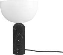 New Works Kizu Table Lamp, Black Marble, Small Sort Str 350 x Ã250 mm ...