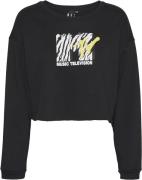 Something New Snsusan LS Crop Sweatshirt MTV - Kvinde Black Sweatshirt...