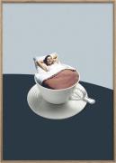 Poster & Frame Leon Maarten Morning Rituals Flerfarvet Str 30 x 40 cm ...