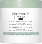 CHRISTOPHE ROBIN Aloe Vera Hydrating Cream Scrub Hydrating Hair Care f...