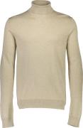 Lindbergh Ecovero L/S Roll Neck Knit Mand Beige Turtlenecks Str L - Vi...