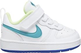 Nike Court Borough Low 2 Sneakers Hvid Sneakers Str 22 - Læder hos Mag...