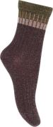 mpKids Norma Glitter Socks Str 29/32 - Grape Skin Strømper hos Magasin