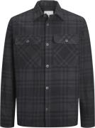 Jack & Jones Jprraymond Melange Check LS Overshi Mand Black Beauty/com...