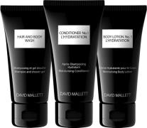 David Mallett Travel Kit Trio 3 x 50 ml - Shampoo hos Magasin