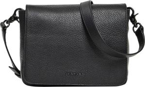 Mandarina Duck Mellow Leather Hunting BAG / Nero 36x27x11 - Skuldertas...