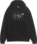 Wood Wood Wwcass Resort Club Hoodie Gots Mand Black Hoodies Str L - ho...