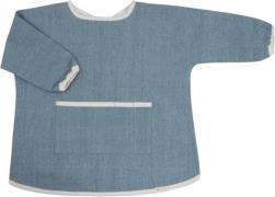 Fabelab Craft Smock Chambray Blue Spruce Wear 1-3Y - Hagesmække hos Ma...