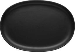 Eva Solo Oval Tallerken 26cm Nordic k Black Str 4 - Middagstallerkener...