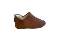 Royal Slippers Peter Pan Young Kvinde Cognac Hjemmesko Str 40 - hos Ma...