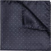 ETON Navy Blue Evening Silk Pocket Square One Size - Slips Silke hos M...