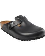 Birkenstock Boston NL Black Mand Black Sandaler Str 41 - hos Magasin