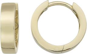 Gold Essentials by P Gold Creoler 11mm 8 kt. ONE SIZE - Creoler hos Ma...