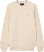 Mads Nørgaard - Copenhagen Standard Crew Logo Sweat Mand Sand Sweatshi...