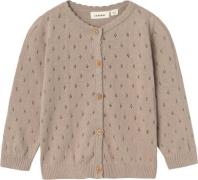 Lil' Atelier Nmfnimi LS Knit Card LIL Str 92 - Etherea Cardigans hos M...