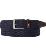 Tommy Hilfiger NEW Adan Belt 3. 5CM 80cm - Bælter Elastan hos Magasin