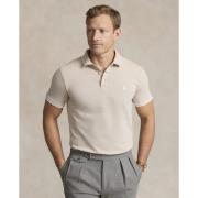 Polo Ralph Lauren Stretch Meshssl-psh Mand Coastal Beige/white Kortærm...