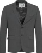 Casual Friday Cfbernd Blazer Mand Mid Grey Melange Blazere Slim Fit St...