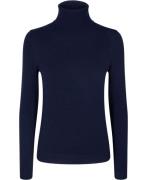 United Colors of Benetton Turtle Neck S Kvinde Marineblå Rullekraver S...