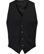 Tiger of Sweden Wayde Mand Black Veste Str 46 Regular - hos Magasin