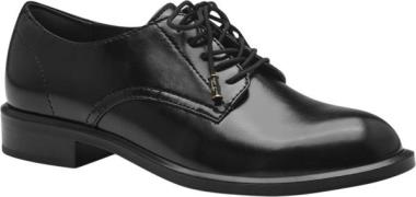 Tamaris 123315-43 Kvinde Black Matt Snøresko Str 42 - hos Magasin