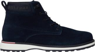 Tommy Hilfiger Corporate Outdoor Suede Boot Mand Desert Sky Snørestøvl...