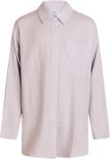 Grunt Latti LS Linen Shirt Str S/10Y - Light Red Skjorter hos Magasin