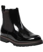 Tamaris 125433-43 Kvinde Black Patent Chelsea Boots Str 40 - hos Magas...