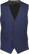 Lindbergh Superflex Waistcoat Mand Blå Veste Str 52 - hos Magasin