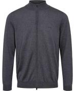 BOSS Balonsol Mand Medium Grey Cardigans Str L - hos Magasin